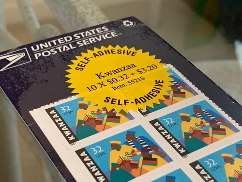 1997 KWANZAA USPS SEALED 32 CENT MINT SHEET OF 20 NH Design of #3175