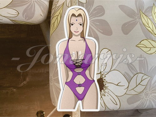 Naruto - Anime - Tsunade Bikini Sun Fun Sticker Decals Vinyl Sign Art manga c.