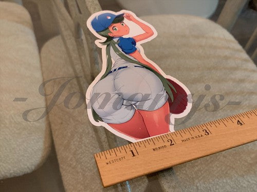 Pokemon - Anime - Mao Mallow Custom Sticker Decal Vinyl bikini sun fun manga #1