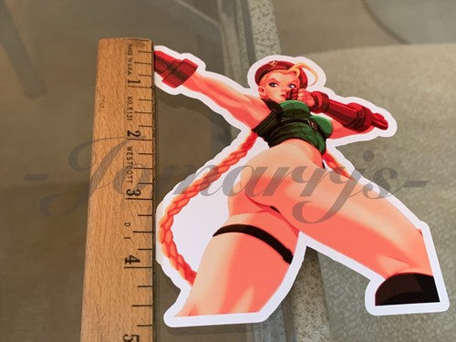 Street Fighter - Anime - Cammy White Killer Bee Sticker Decal Vinyl #2 bikini