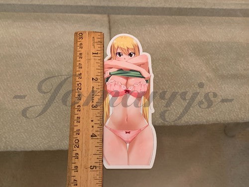 Fairy Tail - Anime Lucy Heartfilia “Disrobe” Lingerie Sticker Vinyl Bikini manga