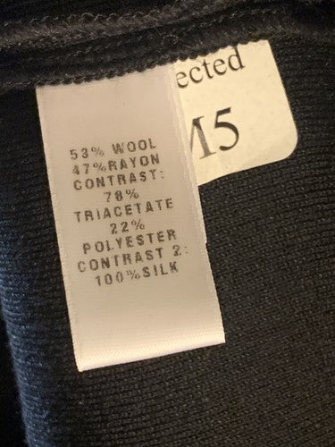 St. John Couture Collection Wool Silk Sheer Sheath Stretch Cocktail Dress - $995