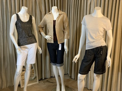 NWT Olivia Sky Women's Silver Metallic Shimmer Tank Sz M