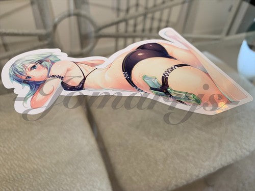 Sword Art Online - Anime - Sinon Shino Asada Bikini Sun Fun a. Sticker Vinyl SAO