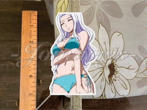 Fairy Tail - Anime - Mirajane Strauss #1 Bikini Sun Fun Sticker Decal ecchi
