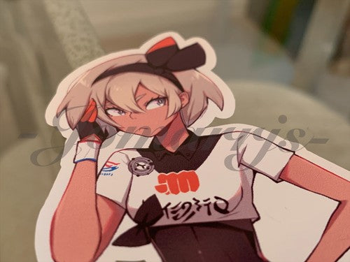 Pokemon - Anime - Bea Sun Fun Custom Sticker Decal 1