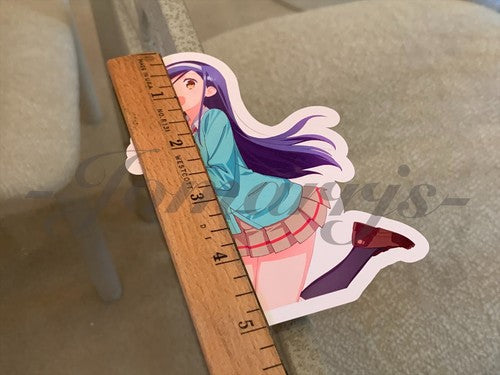 Bokuben (We Never Learn) - Anime - Fumino Furuhashi Custom Sticker Decal 1 manga