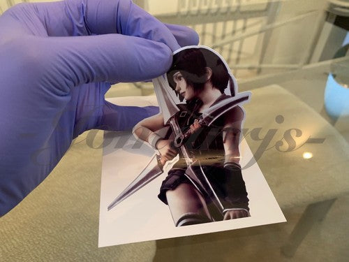 Final Fantasy - Gaming - Yuffie Kisaragi Sticker Decals Vinyl ff 7 anime vii B.