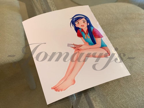 Bokuben (We Never Learn) - Anime - Fumino Furuhashi Custom Sticker Decal 3 manga
