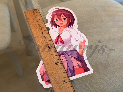 Bokuben (We Never Learn) - Anime - Uruka Takemoto Custom Sticker Decal 1 manga