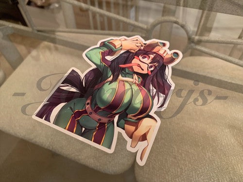 My Hero Academia - Anime - Froppy Tsuyu Asui d. Sticker Vinyl manga sexy
