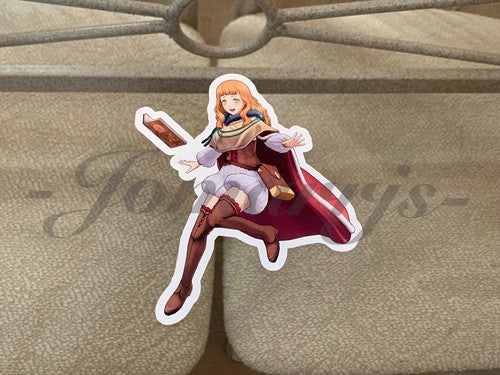 Black Clover - Anime - Mimosa Vermillion Sticker Vinyl Decal Custom manga laptop