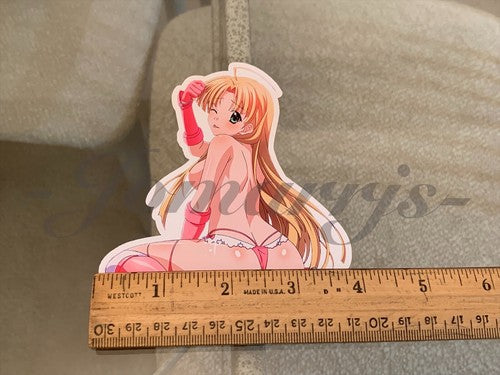 Highschool DxD Anime Asia Argento “Tease” Sticker Decal lingerie bikini sun fun
