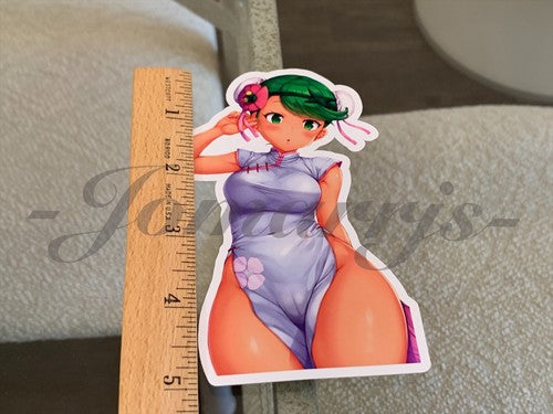 Pokemon - Anime - Mao Mallow Custom Sticker Decal Vinyl bikini sun fun manga #2