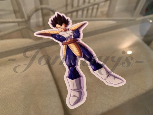 Dragon Ball Z Vegeta (e.) Sticker Vinyl Sign Comic DBZ super saiyans