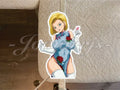 Dragon Ball Z Anime Android 18 Custom Sticker Decal Vinyl DBZ sexy echii lewd 12