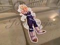 Dragon Ball Z Vegeta (c.) Sticker Vinyl Sign Comic DBZ super saiyans