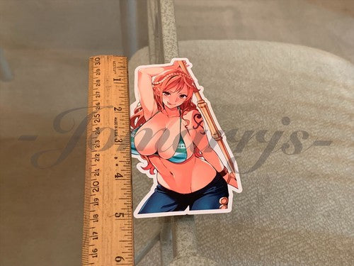 One Piece - Anime - Nami Bikini Sun Fun Sticker Decals Vinyl manga