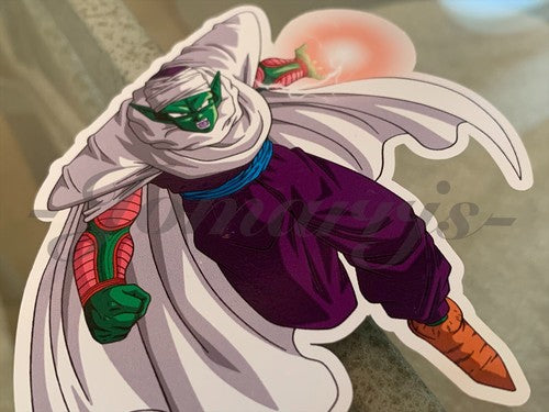 Dragon Ball Z Piccolo #2 Custom Colored Sticker Vinyl Comic DBZ super saiyan