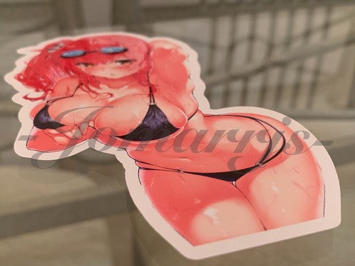 Azur Lane - Anime - Zara Bikini Sun Fun Custom Sticker Decal Vinyl #2