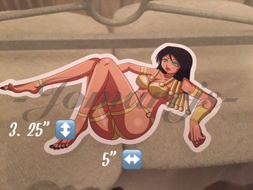 Dragon Ball Z - Anime - Helles Bikini “Chillin” Sun Fun Sticker Decal Vinyl DBZ