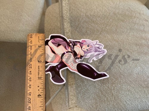 High School DxD Anime Rossweisse Lingerie Sticker Decal bikini sun fun