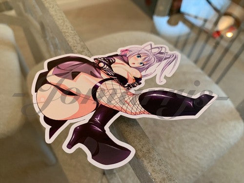 High School DxD Anime Rossweisse Lingerie Sticker Decal bikini sun fun