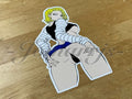Dragon Ball Z Anime Android 18 Sticker Decal Custom slap pinup girl lewd dbz 6