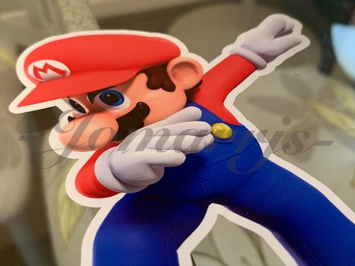 Super Mario - Anime - Mario Brothers Sticker Decal Vinyl Dab nintendo galaxy