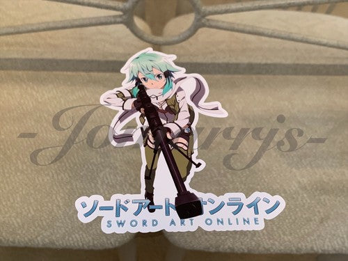 Sword Art Online - Anime - Sinon Shino Asada Sticker Vinyl Decal Custom SAO