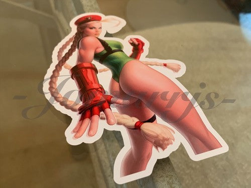 Street Fighter - Anime - Cammy White Killer Bee Sticker Decal Vinyl #1 bikini