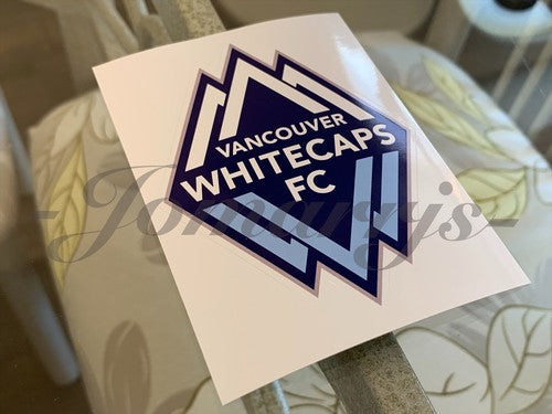 Vancouver Whitecaps FC Logo MLS Sticker Decal #WhitecapsFC #VWFC waterproof