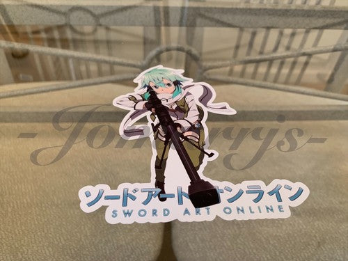 Sword Art Online - Anime - Sinon Shino Asada Sticker Vinyl Decal Custom SAO