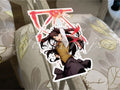 Fate Anime Rin Tohsaka “Caster” Sticker Vinyl Decal Custom manga slap