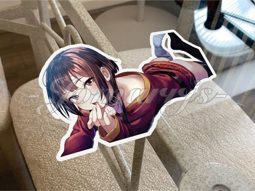 Kono Subarashii Anime Megumin Custom Sticker Decal a konosuba manga ecchi lewd