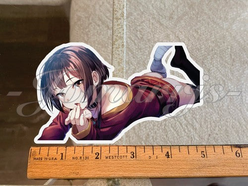 Kono Subarashii Anime Megumin Custom Sticker Decal a konosuba manga ecchi lewd