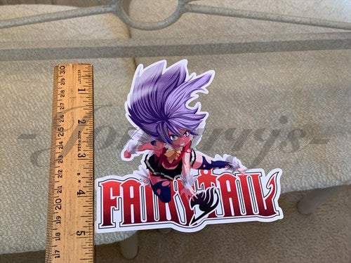 Fairy Tail - Anime - Wendy Marvell Sticker Vinyl Sign custom mage guild