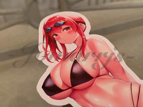 Azur Lane - Anime - Zara Bikini Sun Fun Custom Sticker Decal Vinyl #1