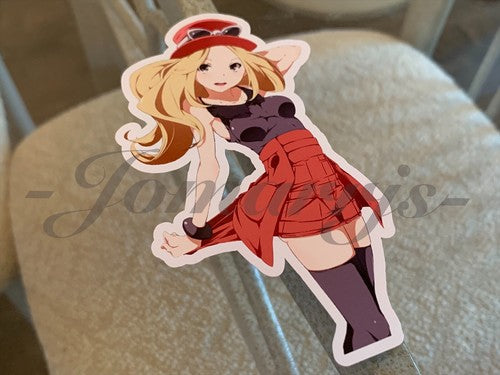 Pokemon - Anime - Serena Custom Sticker Decal Vinyl manga a.