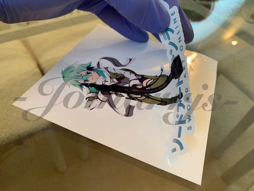 Sword Art Online - Anime - Sinon Shino Asada Sticker Vinyl Decal Custom SAO