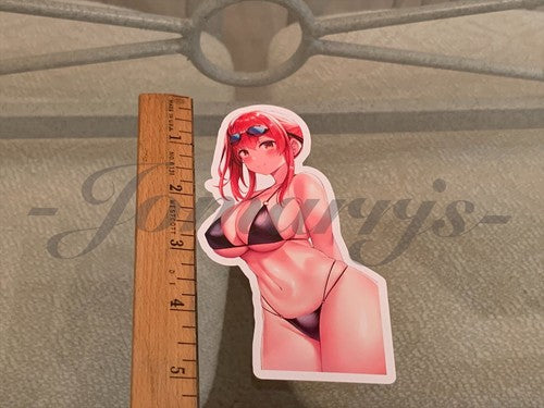 Azur Lane - Anime - Zara Bikini Sun Fun Custom Sticker Decal Vinyl #1