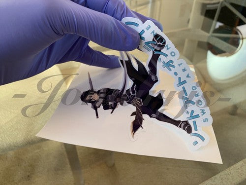 Sword Art Online - Anime - Kirito Sticker Vinyl Sign Decal Custom Manga SAO
