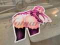 Fate - Anime - Sakura Matou “Peek” Vinyl Sticker lingerie manga laptop binder