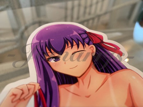 Fate - Anime - Sakura Matou “Tan Lines” Bikini Sun Fun Vinyl Sticker manga binde