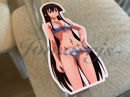 Akame ga Kill! - Anime - Akame Bikini Sun Fun Custom Sticker Decal Vinyl #3