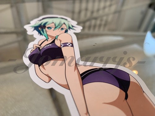 Sword Art Online - Anime - Sinon Shino Asada Bikini Sun Fun b. Sticker Vinyl SAO