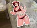 RWBY - Anime - Coco Adel Lingerie Bikini Sun Fun Sticker Decal manga sexy a.