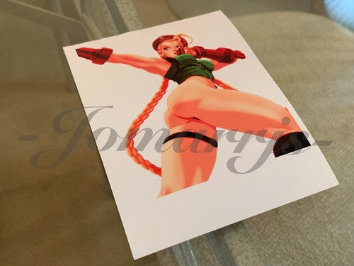 Street Fighter - Anime - Cammy White Killer Bee Sticker Decal Vinyl #2 bikini