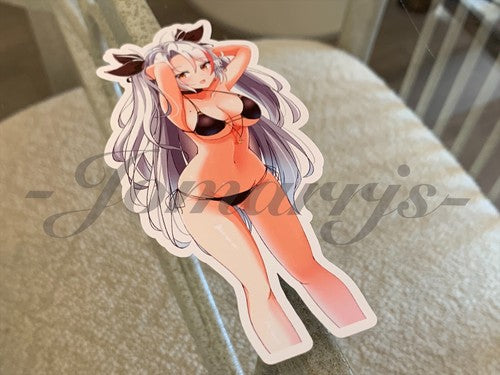 Azur Lane - Anime - Prinz Eugen Bikini Sun Fun Custom Sticker Decal Vinyl #a