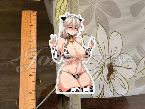 Uzaki chan Wants to Hang Out Anime Tsuki Bikini Sun Fun Sticker Decal art a lewd